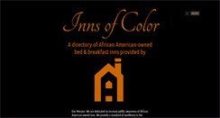 Desktop Screenshot of africanamericaninns.com